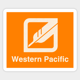 Western Pacific Railroad Sticker